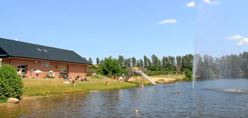 Campingplatz Forellensee Badestrand